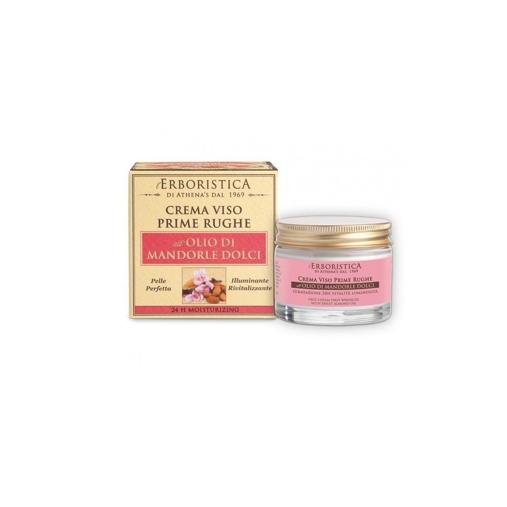 Athena's L'Erboristica Crema Viso Prime Rughe Olio di Mandorle Dolci 50ML 