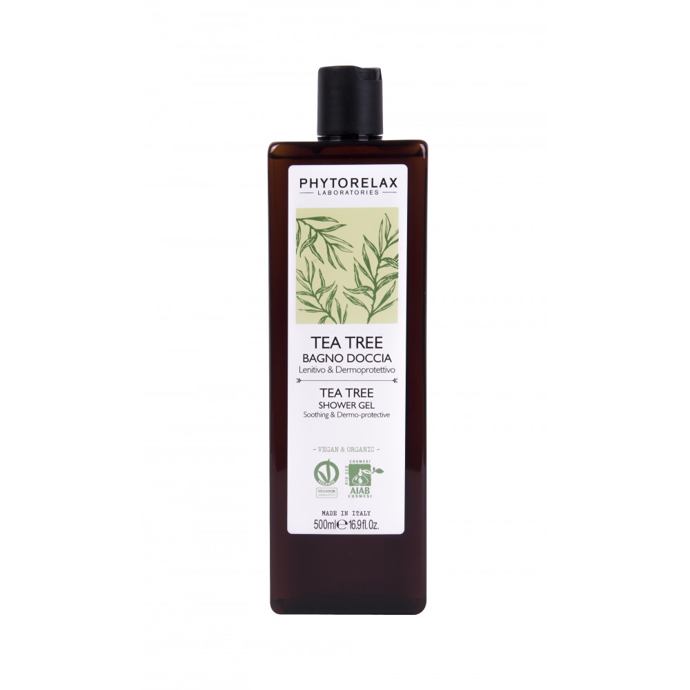 Phytorelax Tea Tree Oil Australiano Bagno Doccia Lenitivo e Dermoprotettivo 500ML 