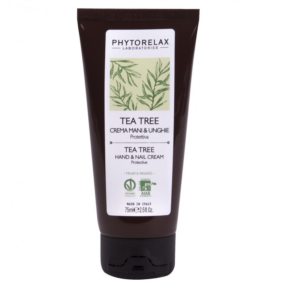 Phytorelax Tea Tree Oil Australiano Crema Mani e Unghie Protettiva 75ML 