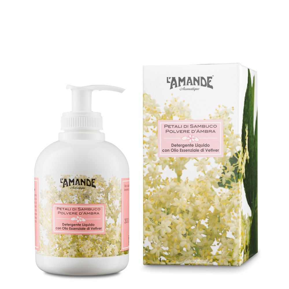 L'Amande Petali Sambuco Detergente Liquido Mani 300ML 