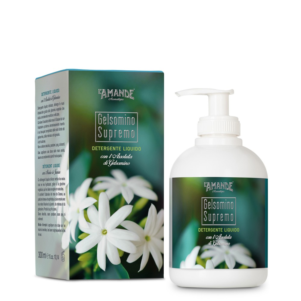 L'Amande Gelsomino Supremo Detergente Liquido Mani 300ML 