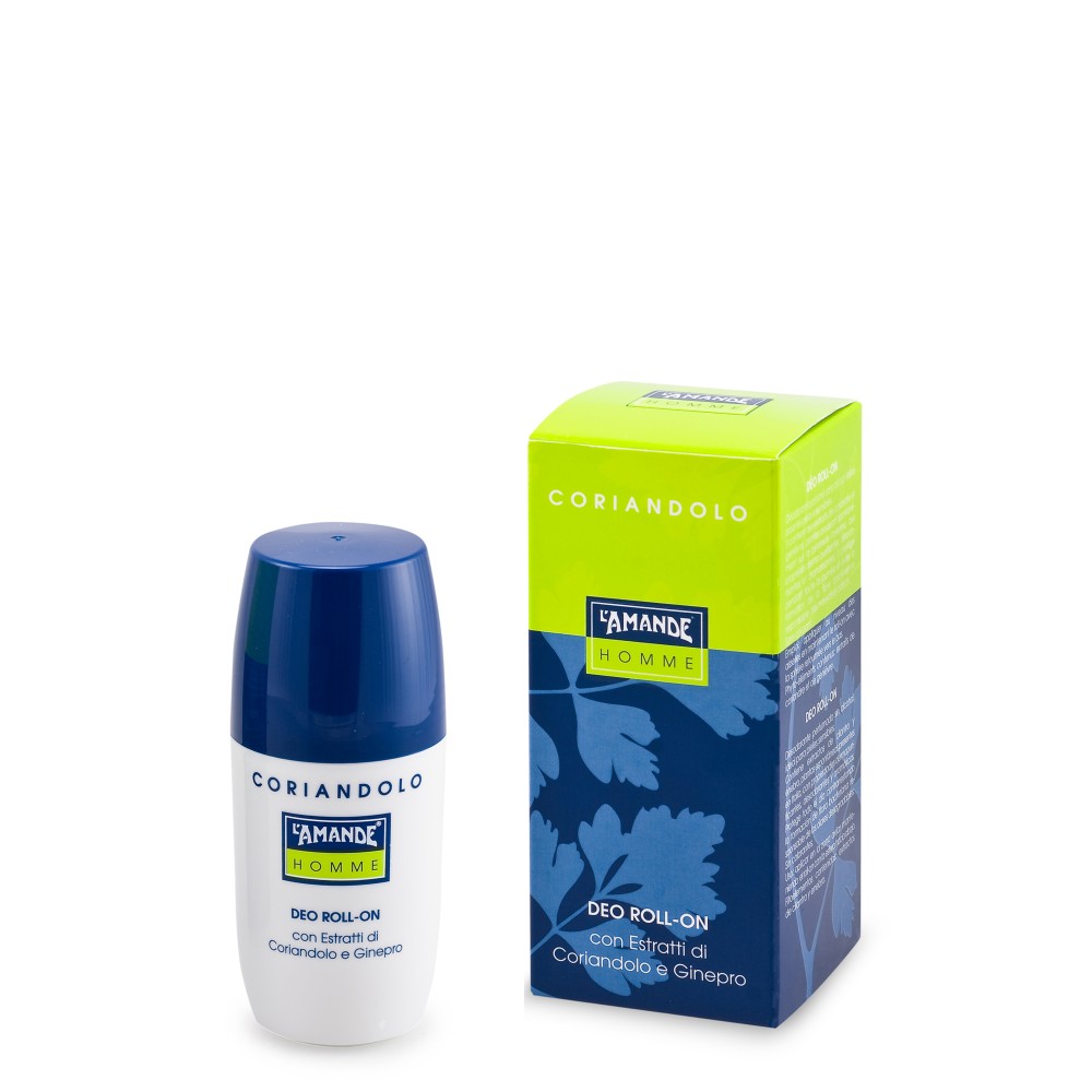 L'Amande Homme Coriandolo Deodorante Roll On 75ML 