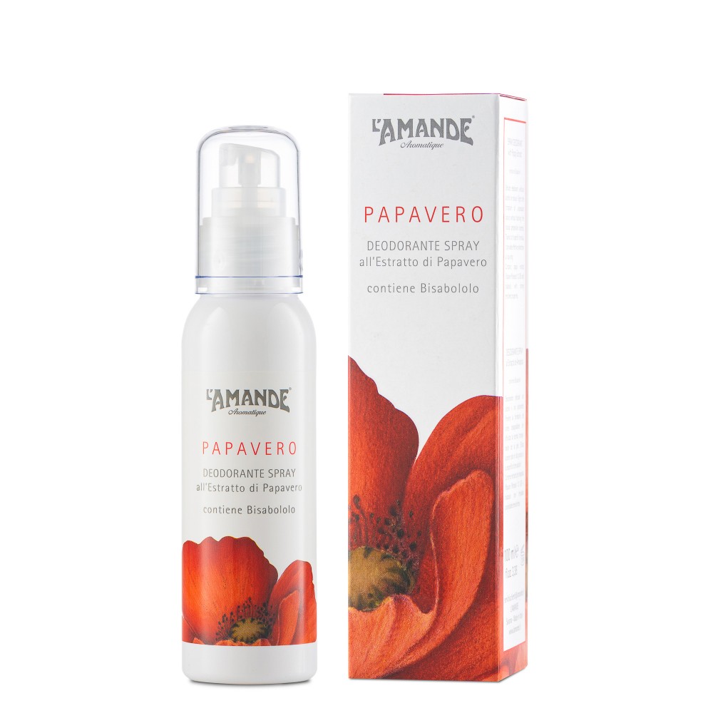 L'Amande Papavero Deodorante Spray 100ML 