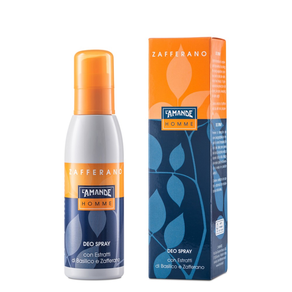 L'Amande Homme Zafferano Deodorante Spray 125ML 