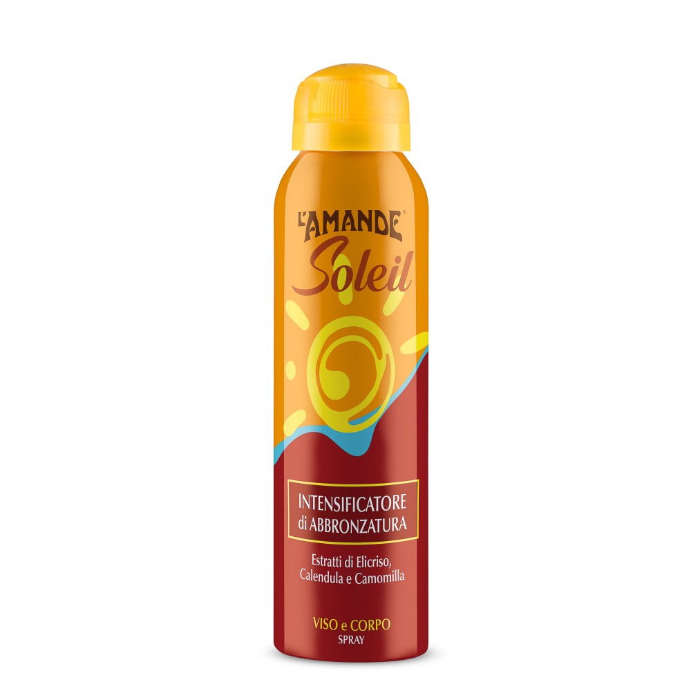 L'Amande Soleil Intensificatore Di Abbronzatura Viso e Corpo Spray 150ML 
