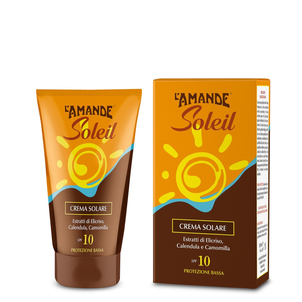 L'Amande Soleil Crema Solare SPF 10 Protezione Bassa 125ML 