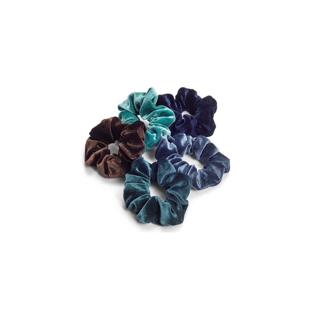 Zoe Ayla Velvet Scrunchies 5PZ 