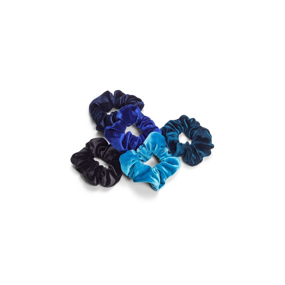 Zoe Ayla Velvet Scrunchies 5PZ 