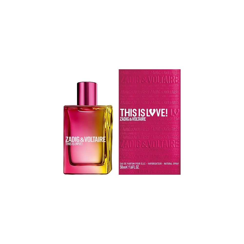 Zadig & Voltaire This Is Love! Pour Elle Eau De Parfum 50ML 