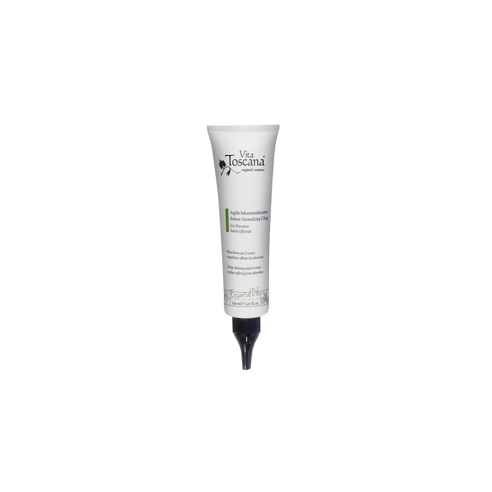 Vita Toscana Essential Oils Argilla Sebonormalizzante Maschera 150ML 