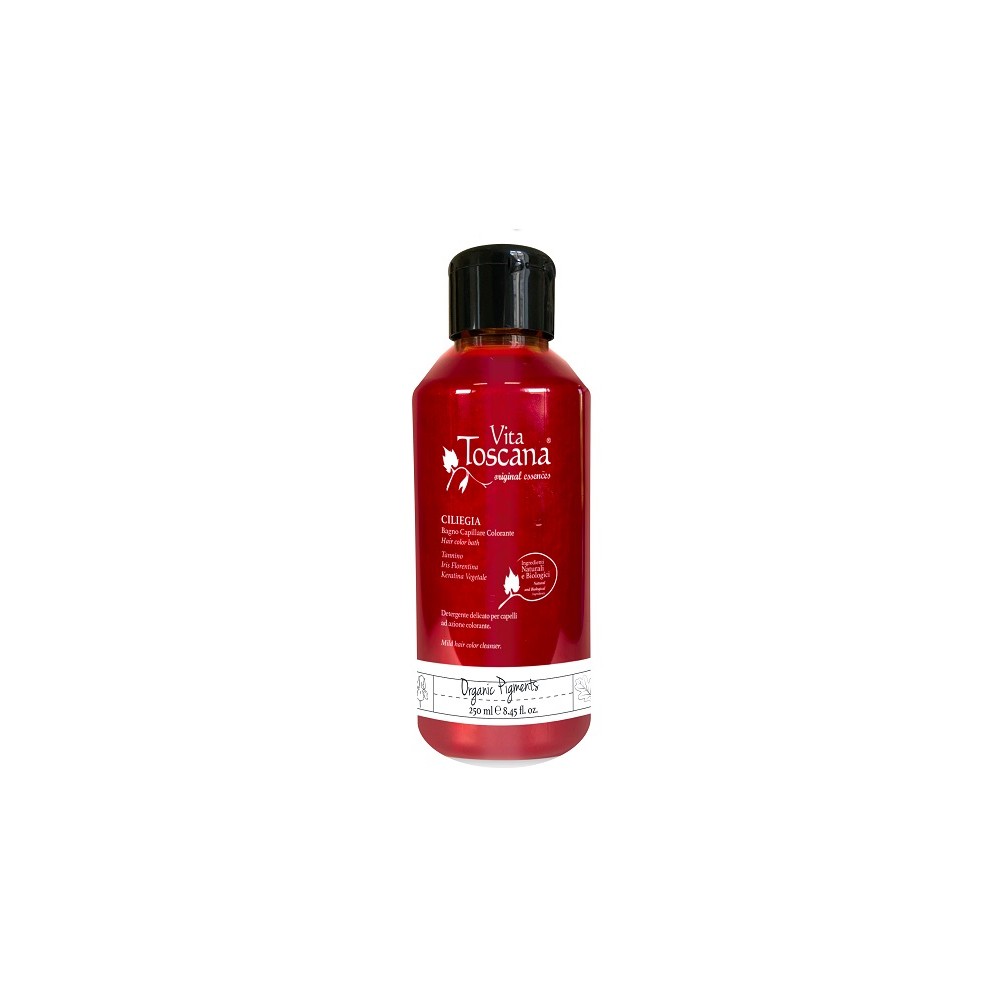 Vita Toscana Organic Pigments Bagno Capillare Colorante Ciliegia 250ML 