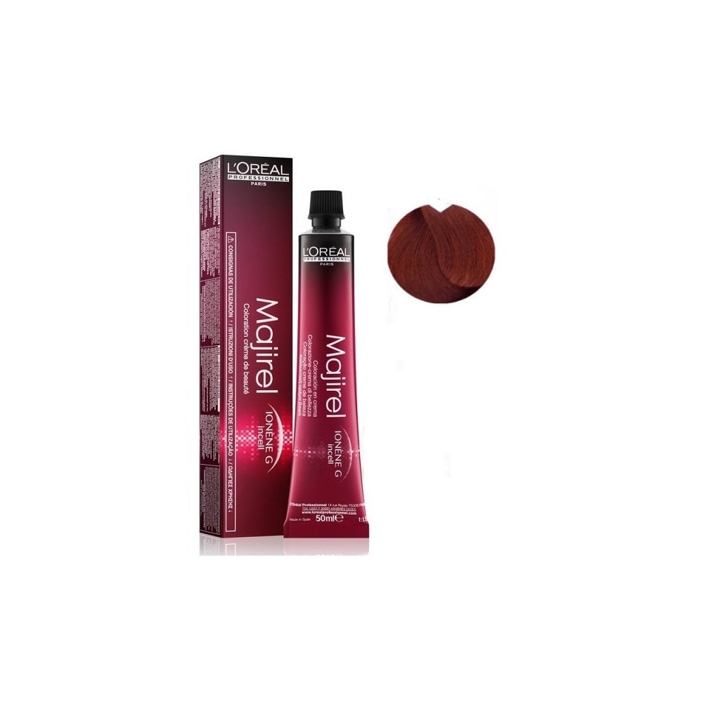 L'Oreal Professionnel Majirel Colorazione 7.4 Biondo Rame 50ML 