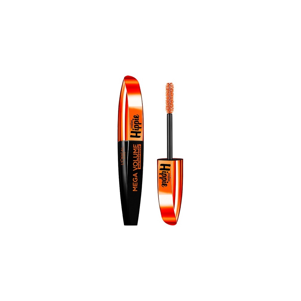 L'Oreal Paris Miss Hippie Mascara Black Waterproof 