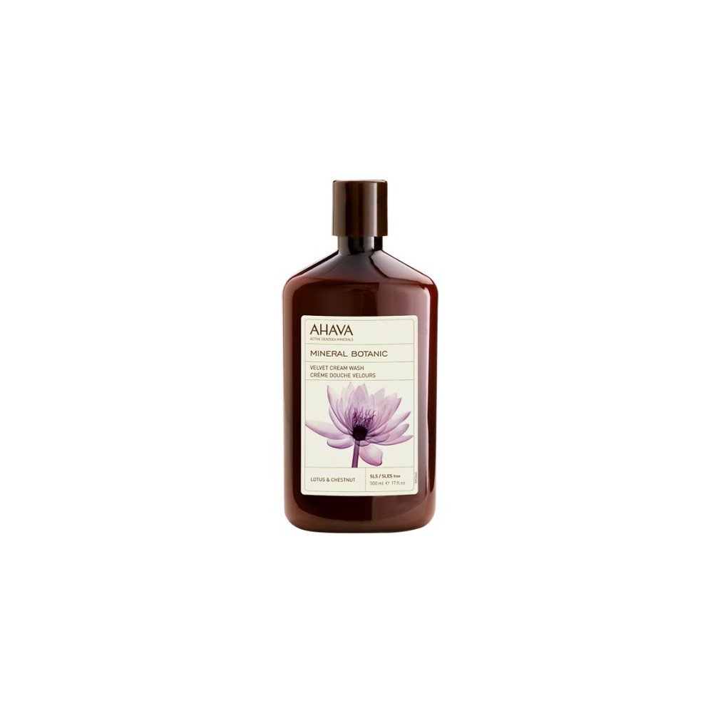 Ahava Mineral Botanic Cream Wash Lotus & Chestnut 500ML 