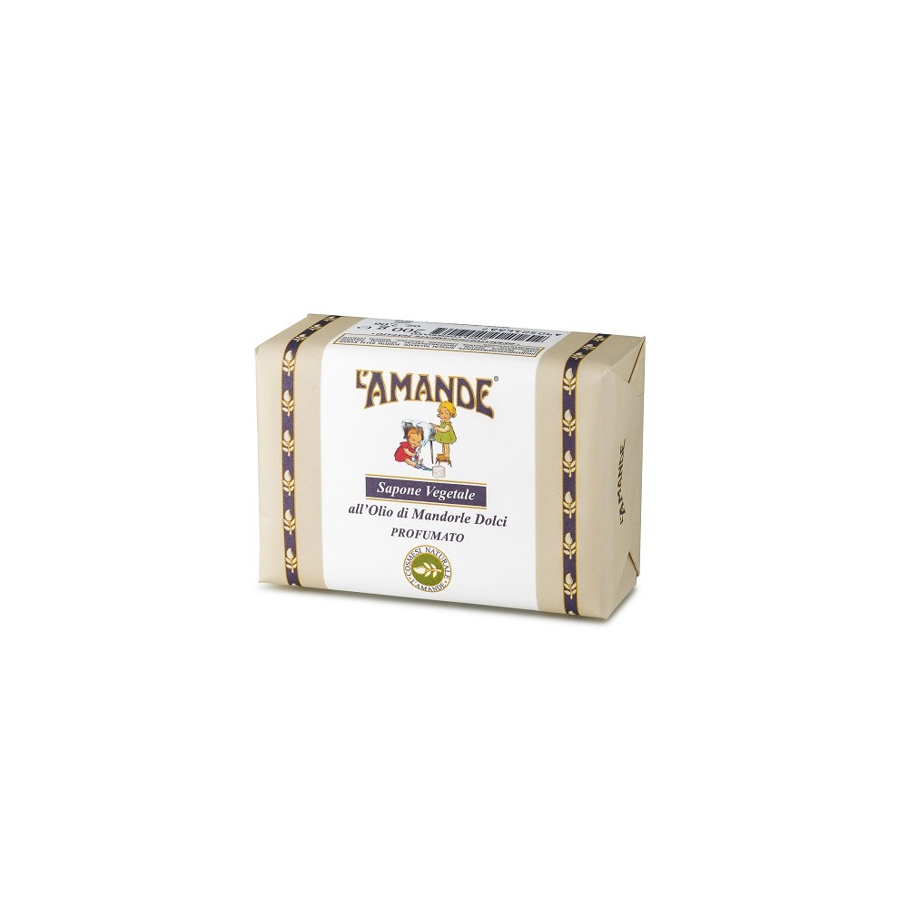 L'Amande Marseille Sapone Vegetale Olio Mandorle Dolci 200GR 