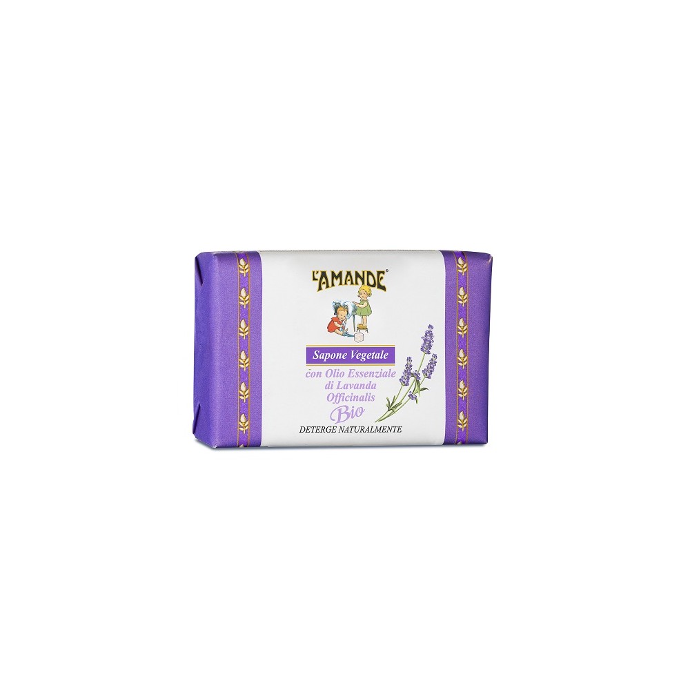 L'Amande Marseille Sapone Vegetale Lavanda Officinalis Bio 200GR 