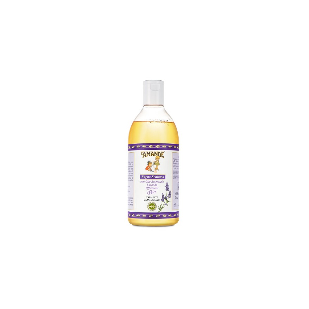 L'Amande Marseille Bagno Schiuma Lavanda Officinalis Bio 500ML 