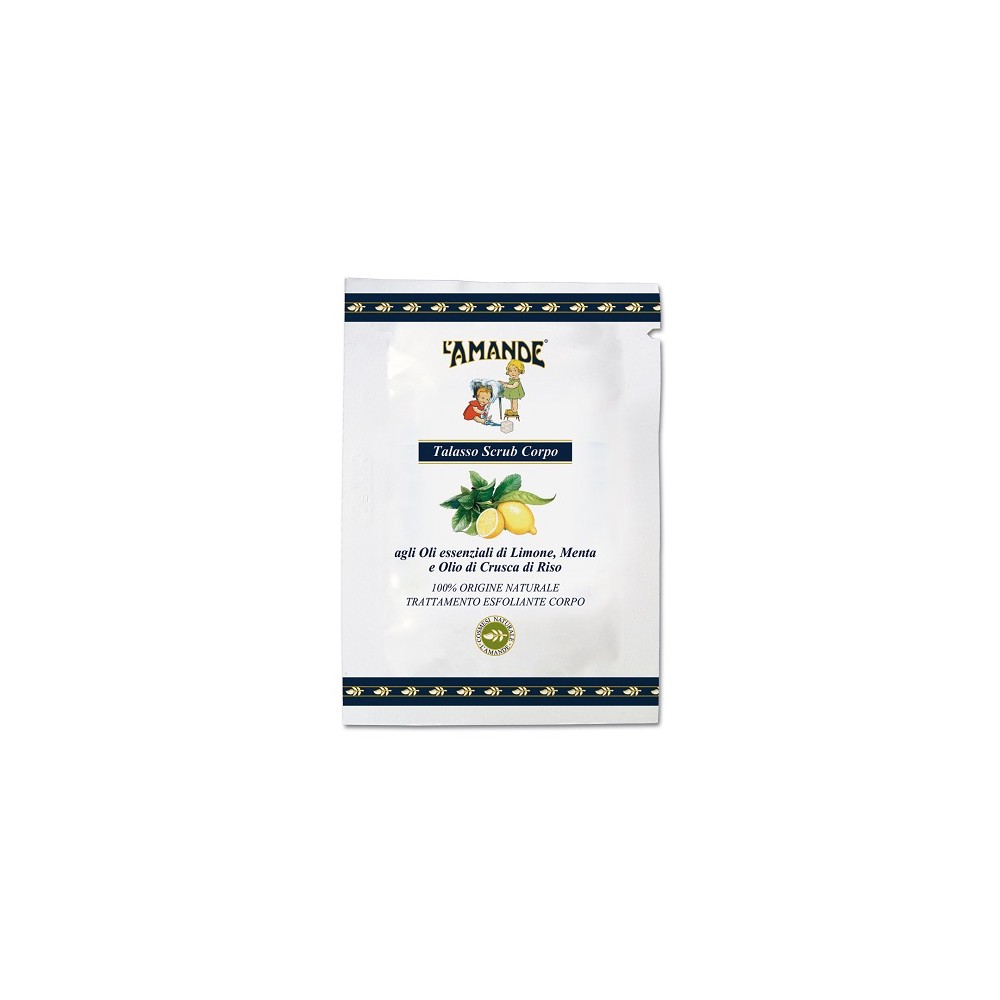 L'Amande Marseille Talasso Scrub Corpo Buste Monouso 40ML 