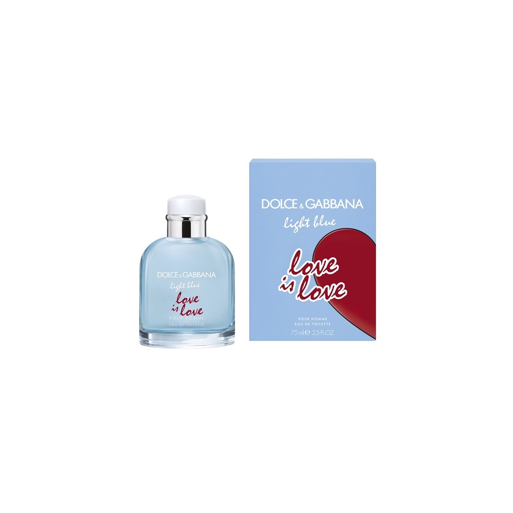 Dolce & Gabbana Light Blue Pour Homme Love is Love Eau De Toilette 75ML 