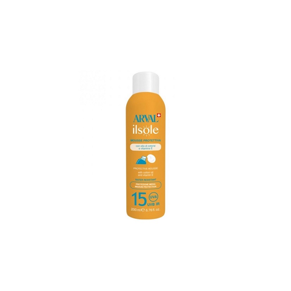 Arval ilsole Mousse Protettiva SPF15 200ML 