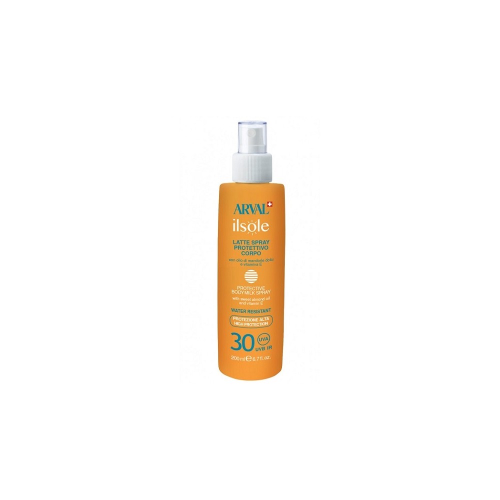 Arval ilsole Latte Spray Protettivo Corpo SPF 30 200ML 