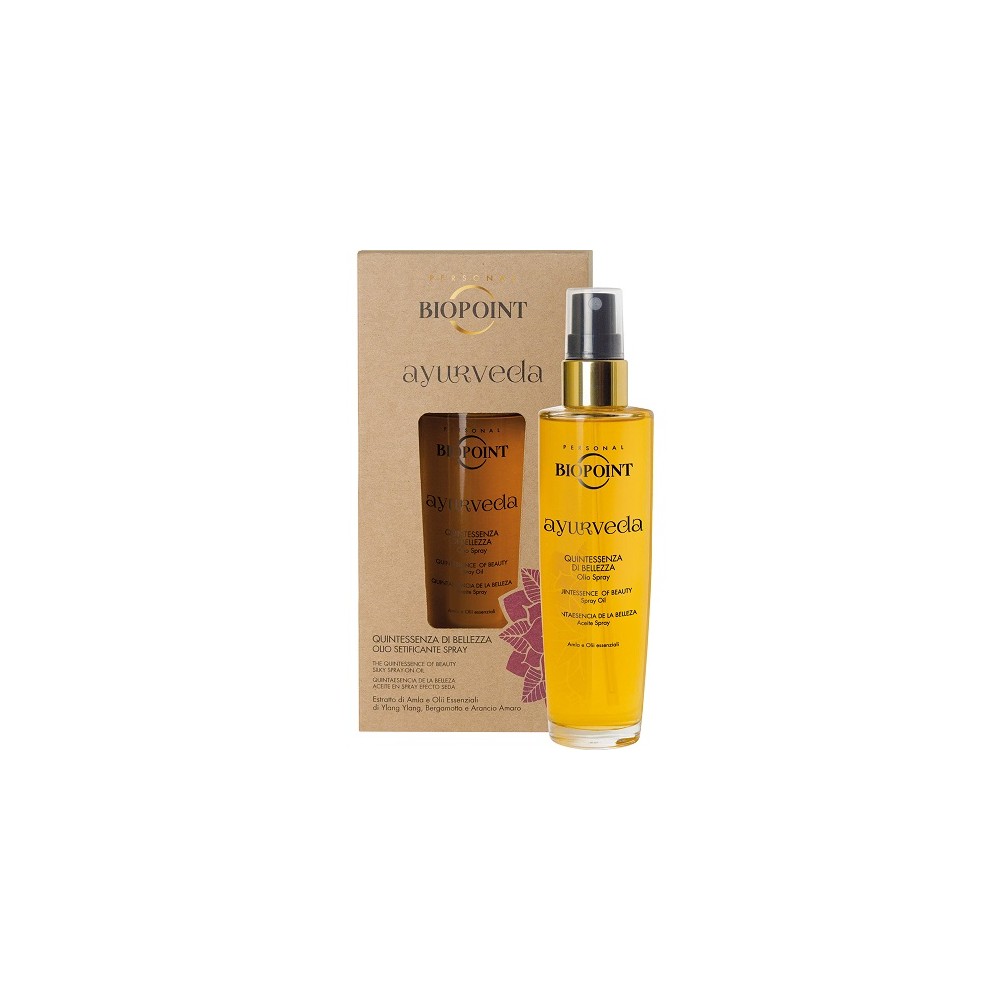 Biopoint Ayurveda Quintessenza di Bellezza Olio Spray 100ML 