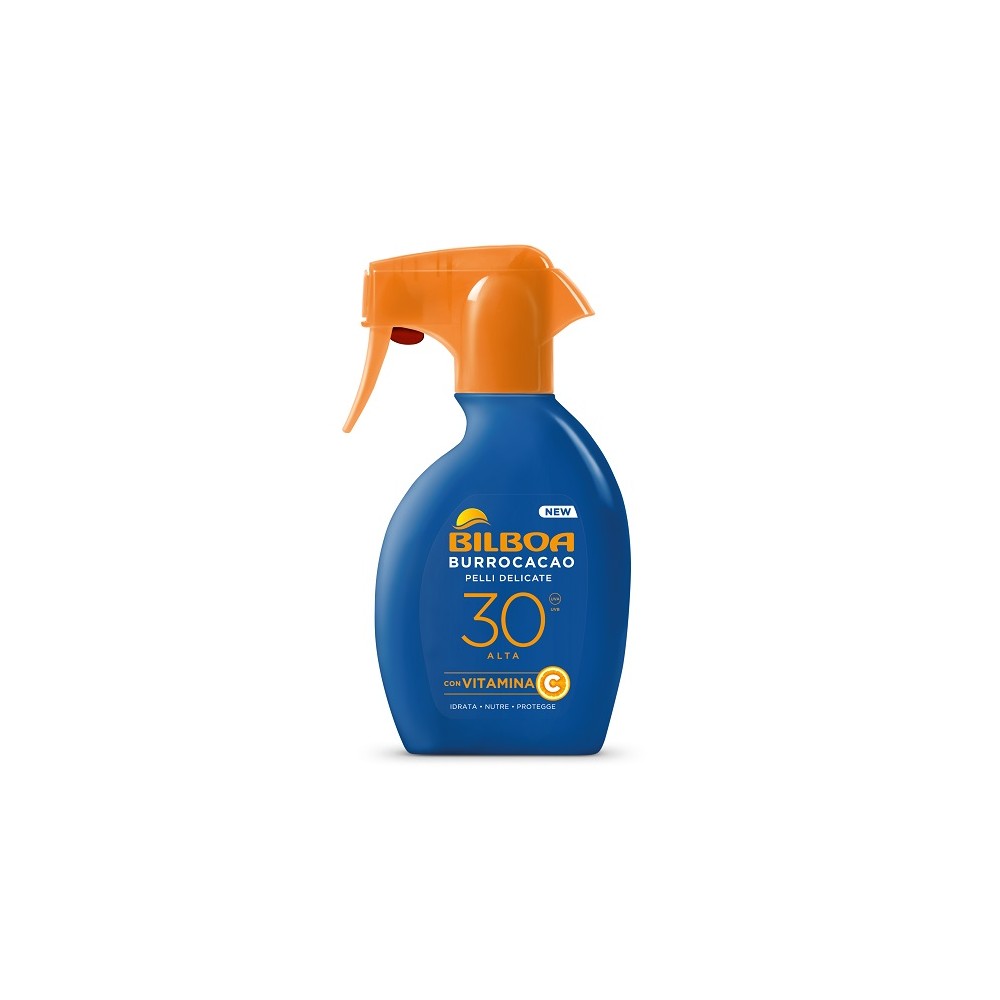 Bilboa Burrocacao Pelli Delicate Spray Solare SPF 30 250ML 