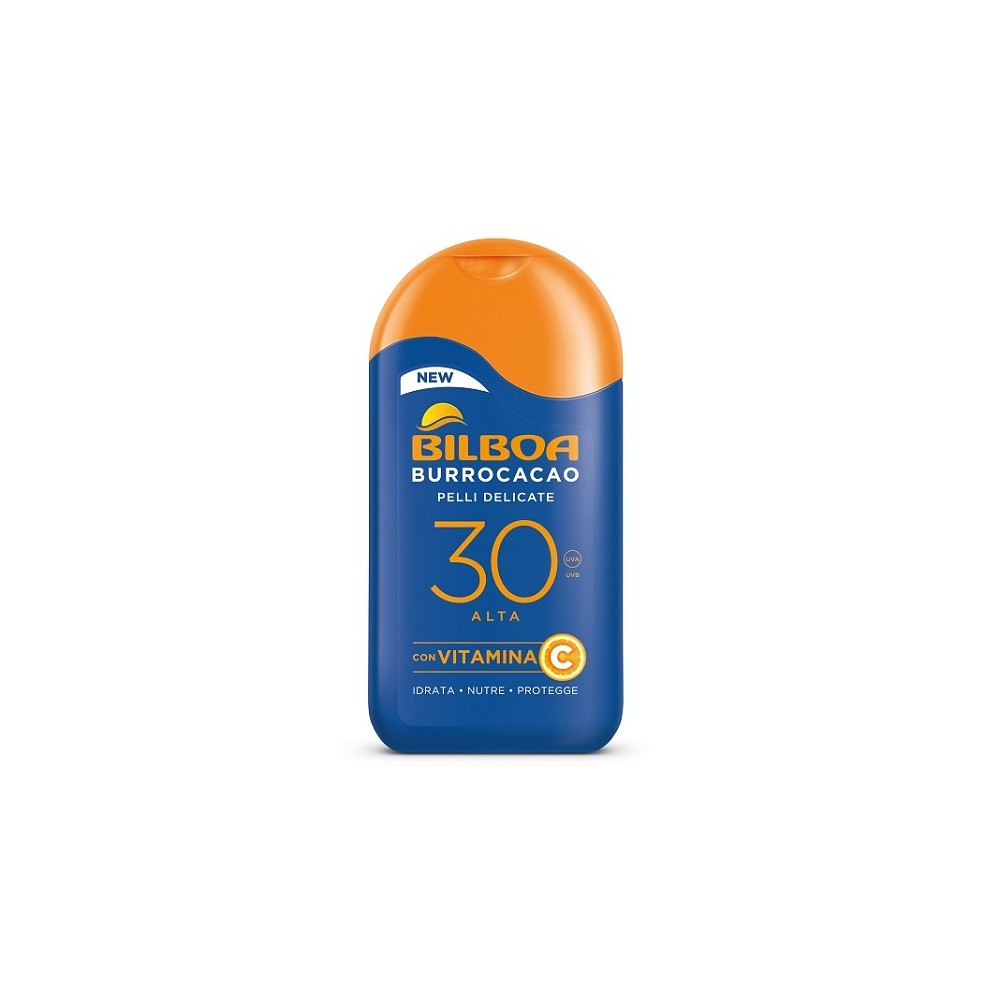 Bilboa Burrocacao Pelli Delicate Latte Solare SPF 30 200ML 