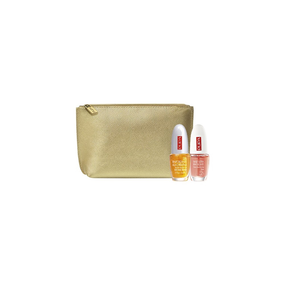 Pupa Kit Gel Rinforzante alla Cheratina & Base Ultra Rinforzante 