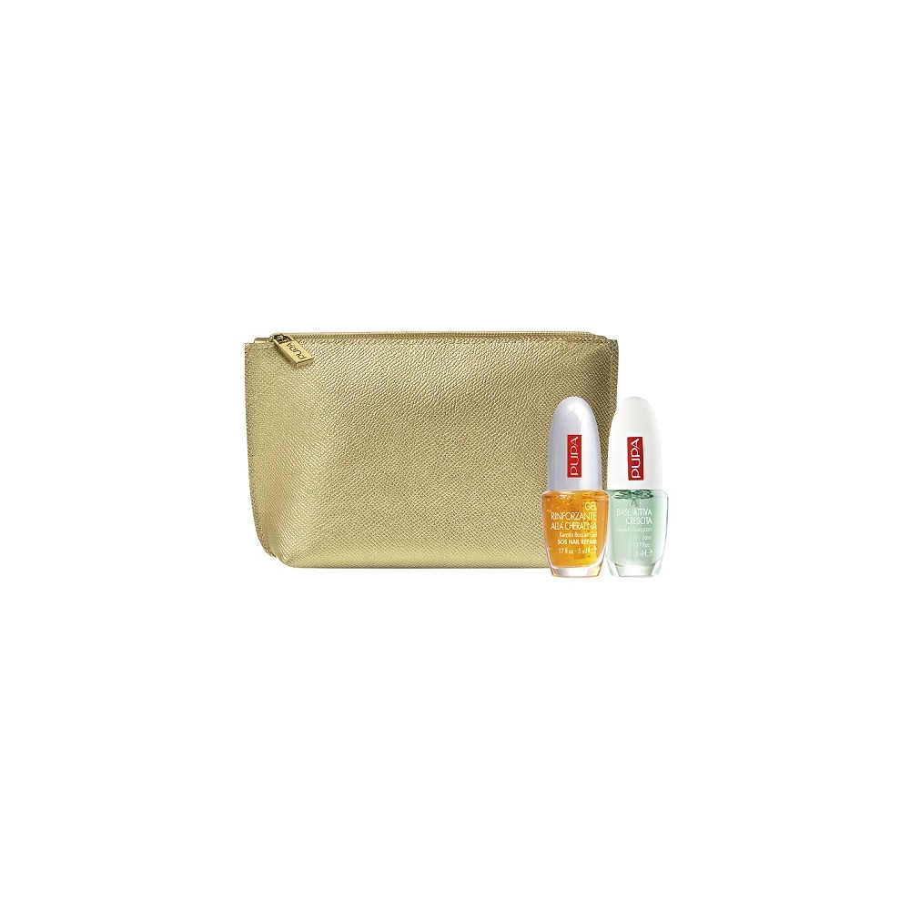 Pupa Kit Gel Rinforzante alla Cheratina & Base Attiva Crescita 