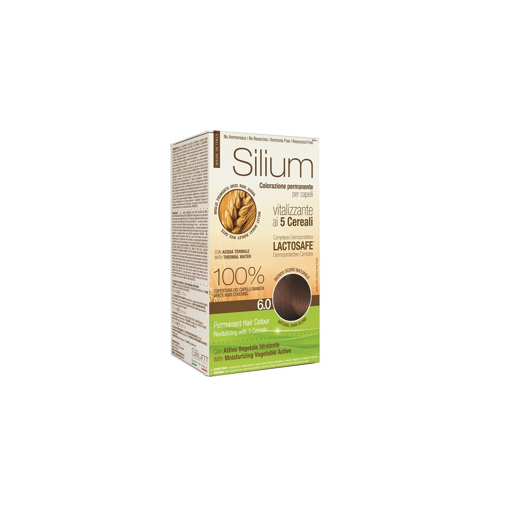 Silium Colorazione Permanente ai 5 Cereali 6.0 Biondo Scuro Naturale 