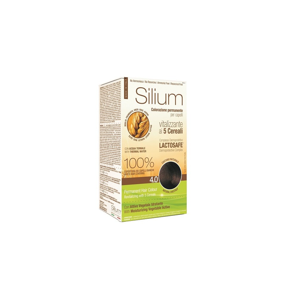 Silium Colorazione Permanente ai 5 Cereali 4.0 Castano Naturale 