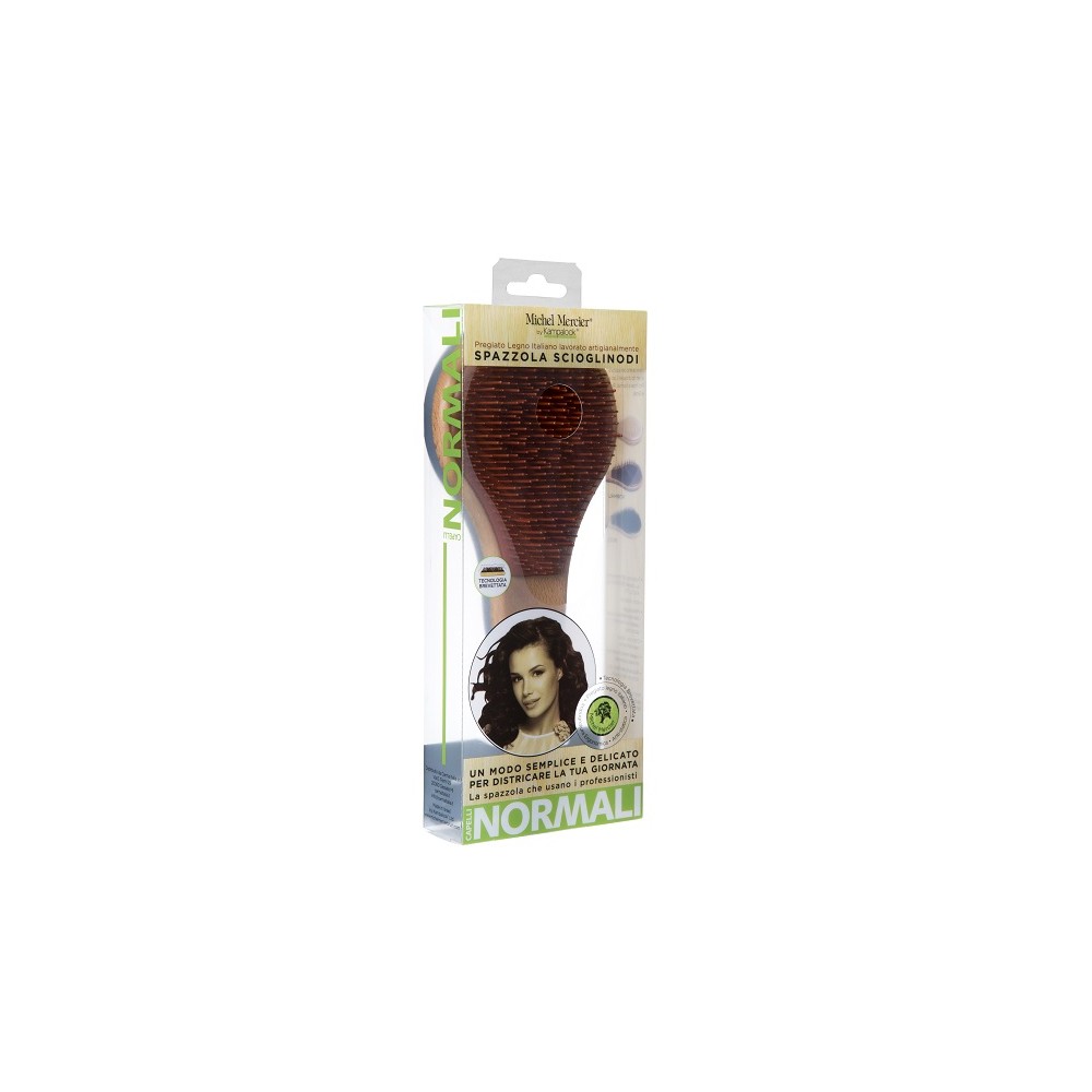 Michel Mercier Spazzola in Legno Capelli Normali 