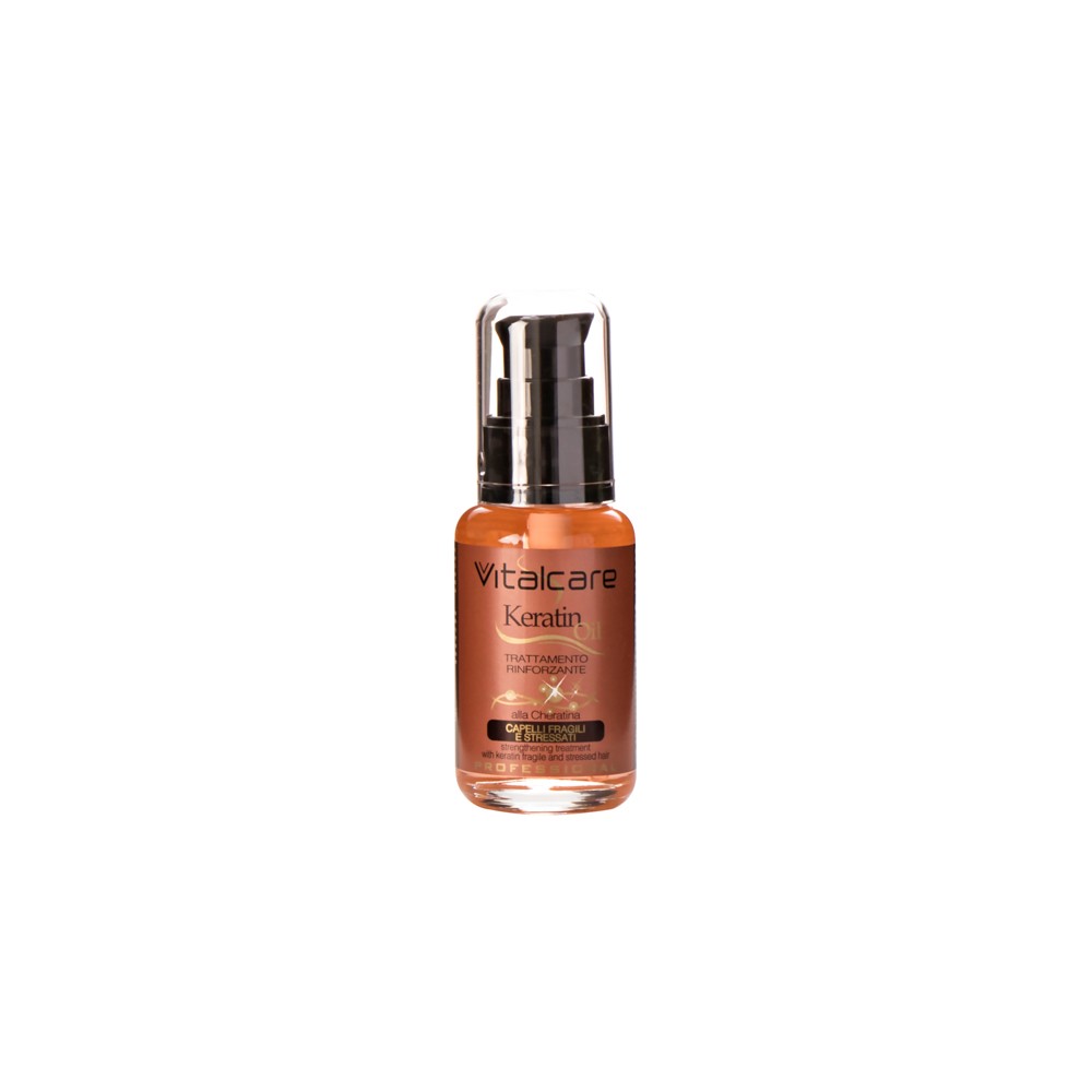 Vitalcare Keratin Oil Trattamento Rinforzante alla Keratina 50ML 