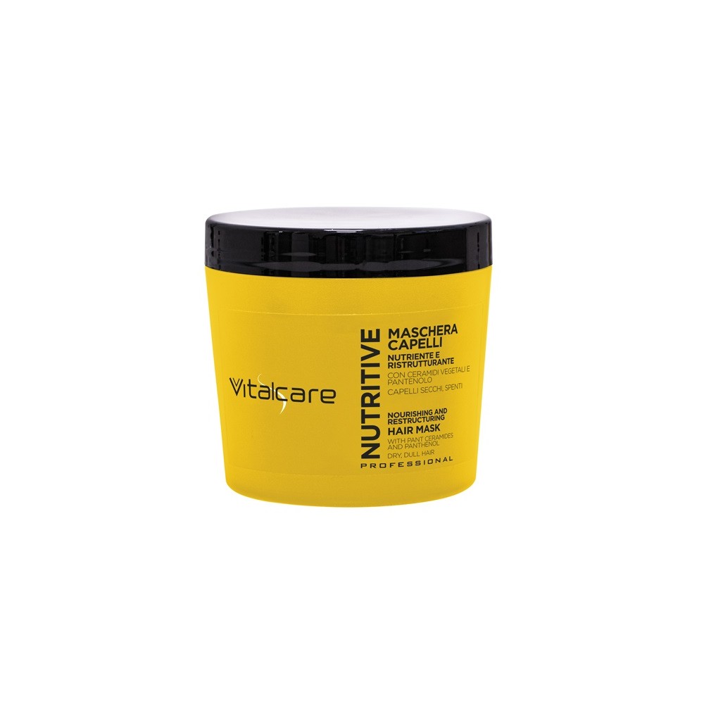 Vitalcare Nutritive Maschera Capelli Secchi e Sfibrati 500ML 