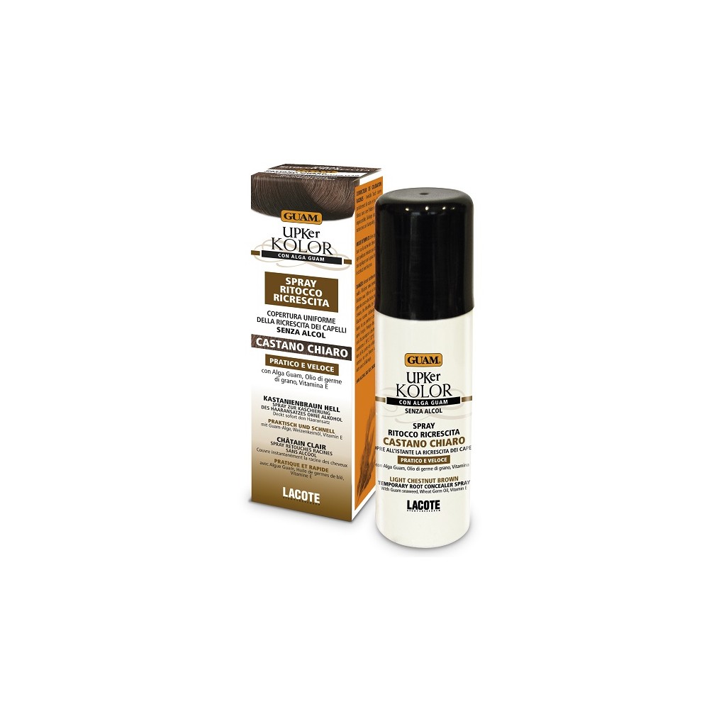 Guam Upker Kolor Ritocco Spray Castano Chiaro 75ML 