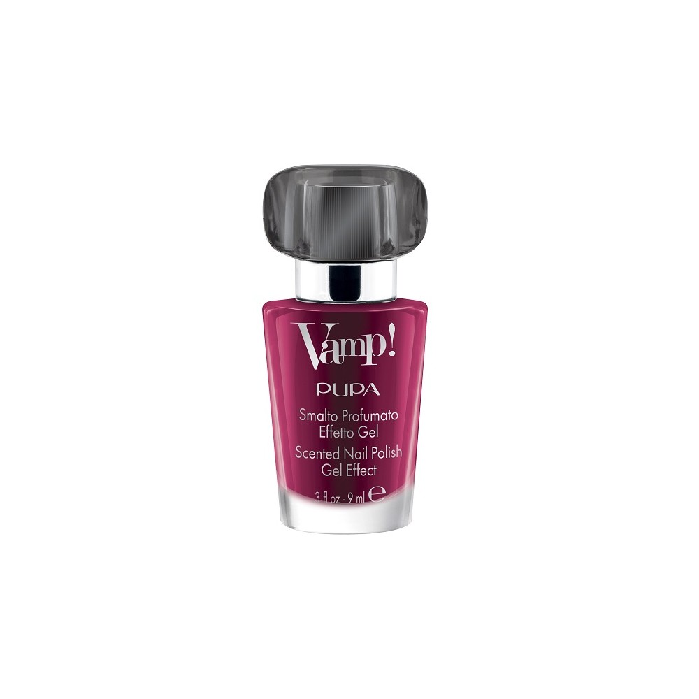 Pupa Vamp! Smalto Profumato Effetto Gel Nero - 303 Audacious Purple 