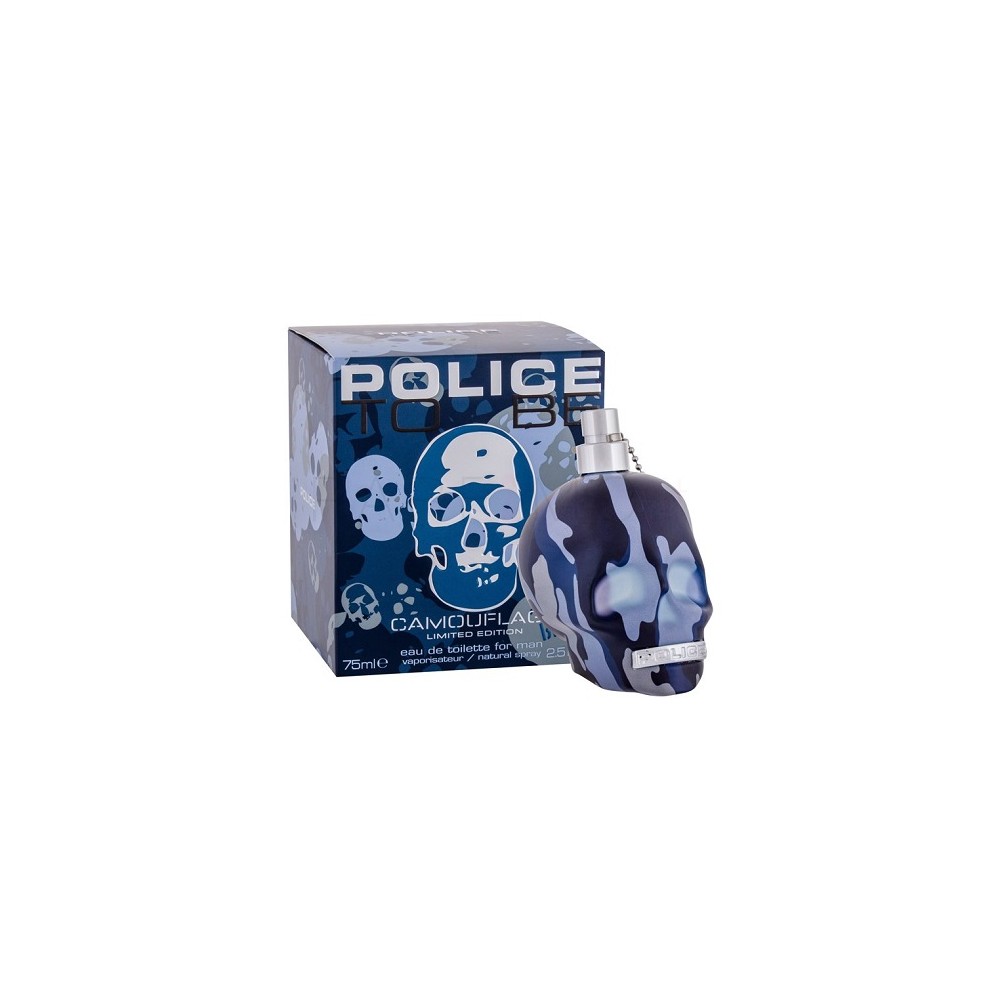 Police To Be Camouflage Blue Eau De Toilette 75ML 