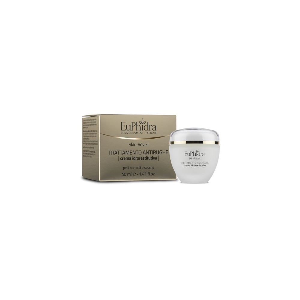 Euphidra Skin Reveil Trattamento Antirughe Crema Idrorestitutiva 40ML 