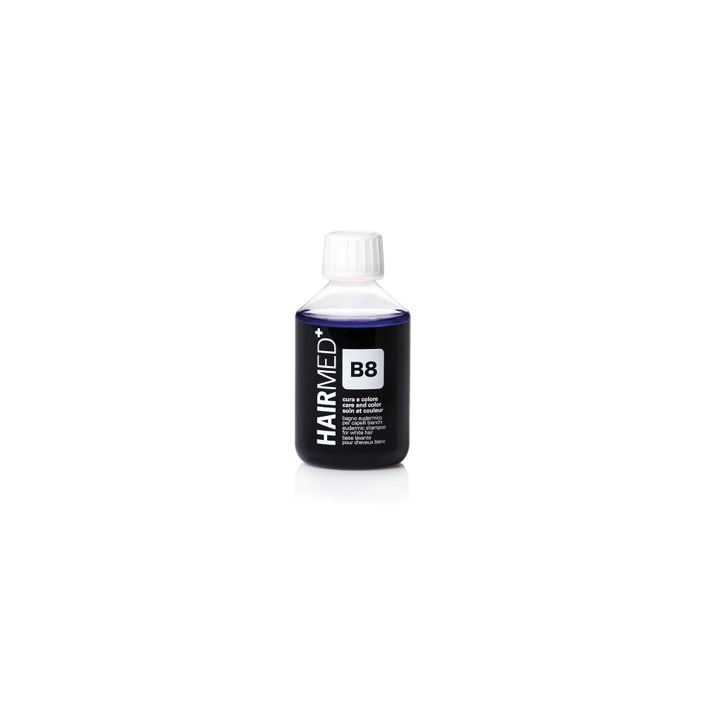 Hairmed B8 Shampoo Eudermico per Capelli Bianchi 200ML 