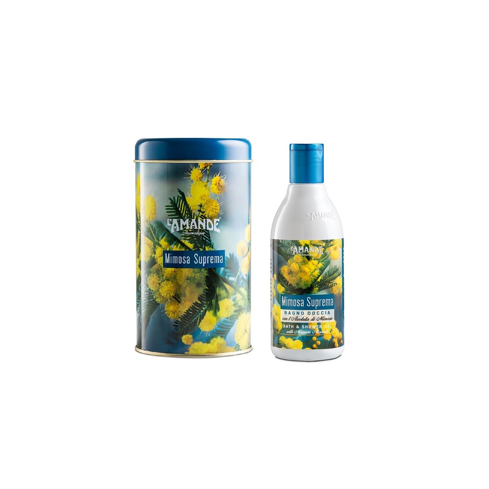 L'Amande Mimosa Suprema Bagno Doccia in Boite 250ML 
