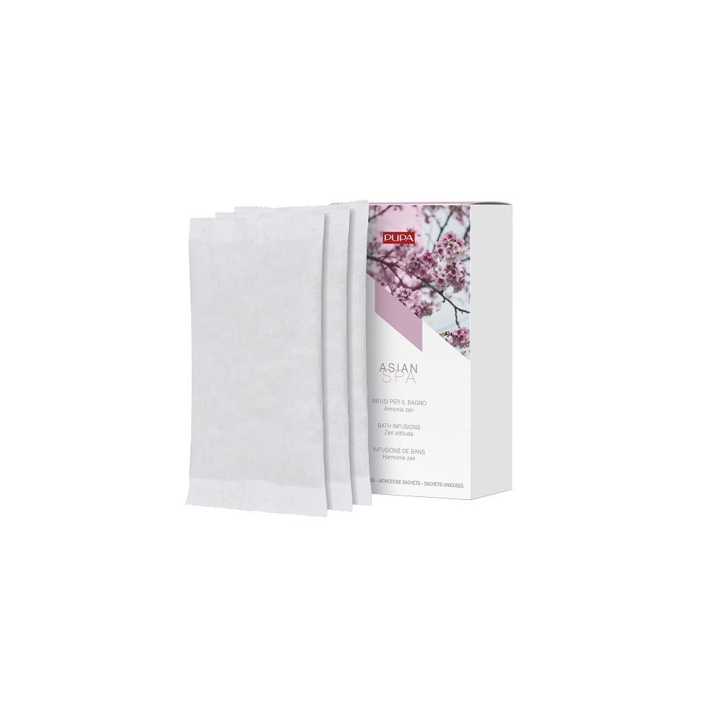 Pupa Asian Spa Infusi per il bagno Armonia Zen - 3 Buste 