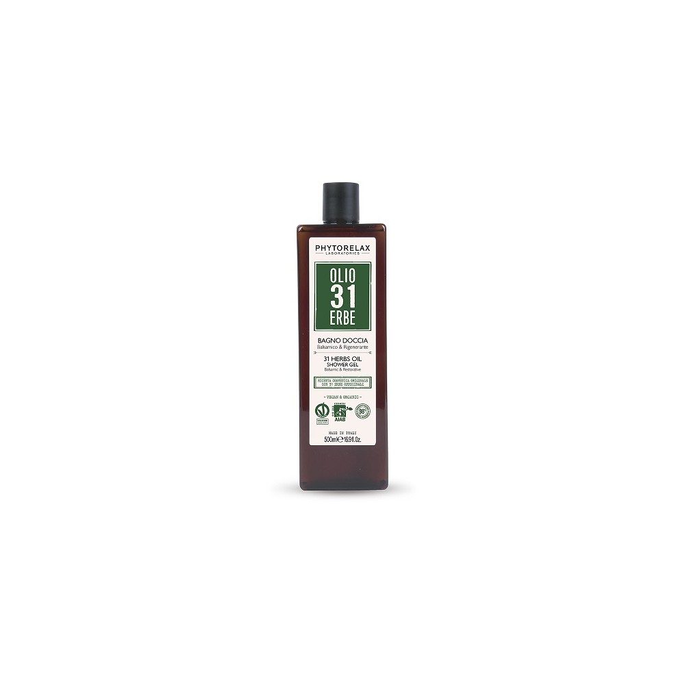 Phytorelax Olio 31 Erbe Bagno Doccia Balsamico e Rigenerante 500ML 