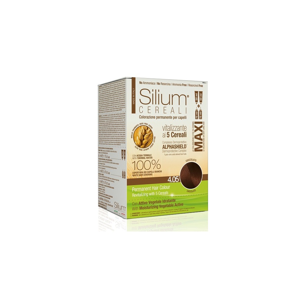 Silium Maxi Colorazione Permanente ai 5 Cereali 4.05 Cioccolato 