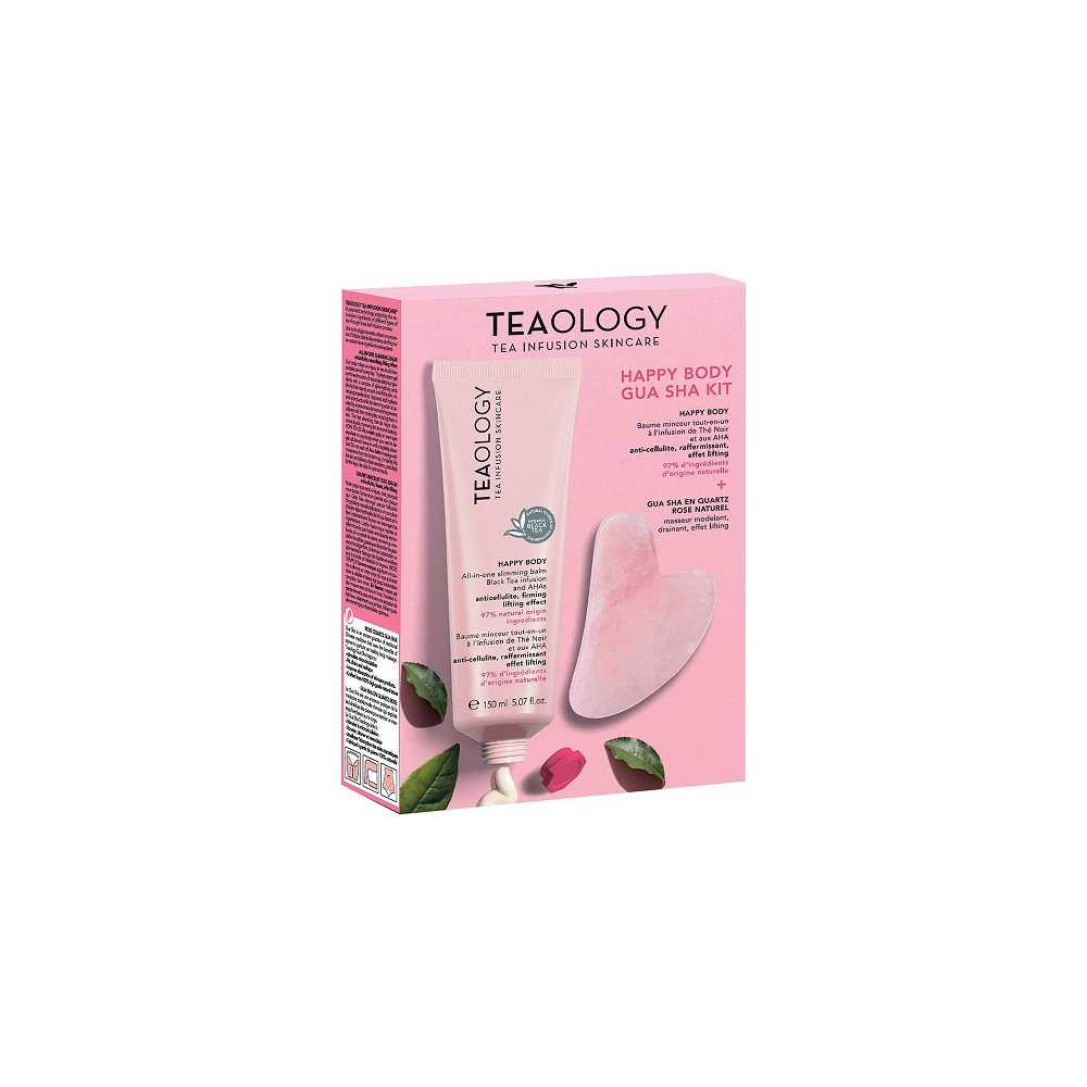 Teaology Happy Body Balsamo Snellente Multi-Funzione Guasha Kit 150ML 