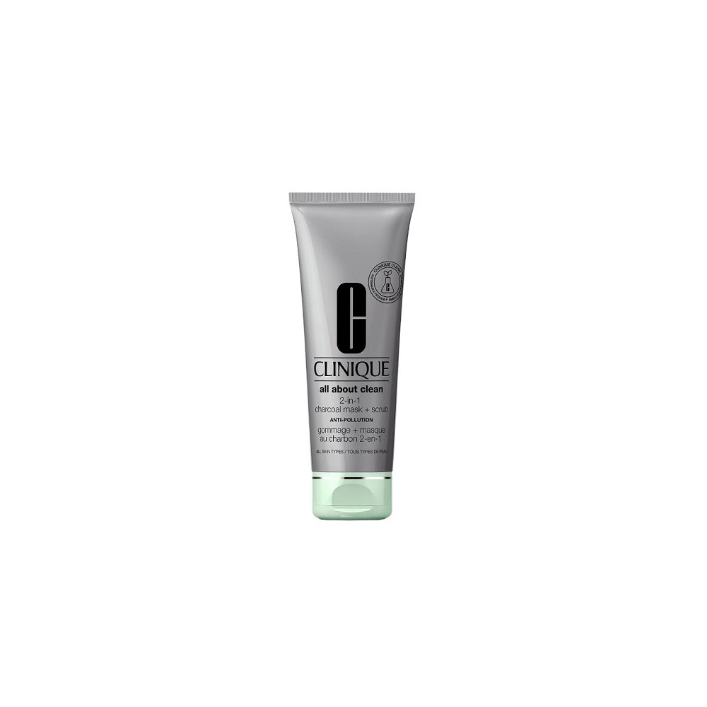 Clinique All About Clean 2 in 1 Charcoal Mask + Scrub 100ML 