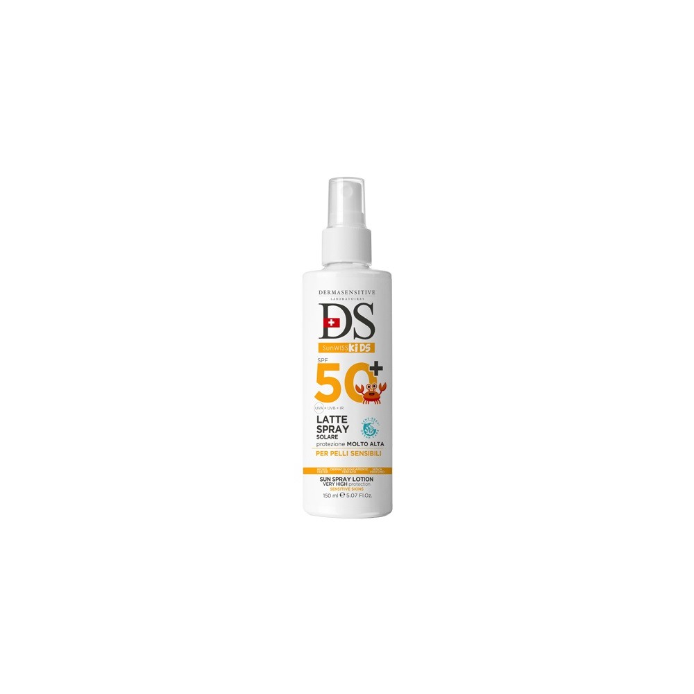 Dermasensitive DS+ Sunwiss Kids Spray Solare SPF50+ 150ML 