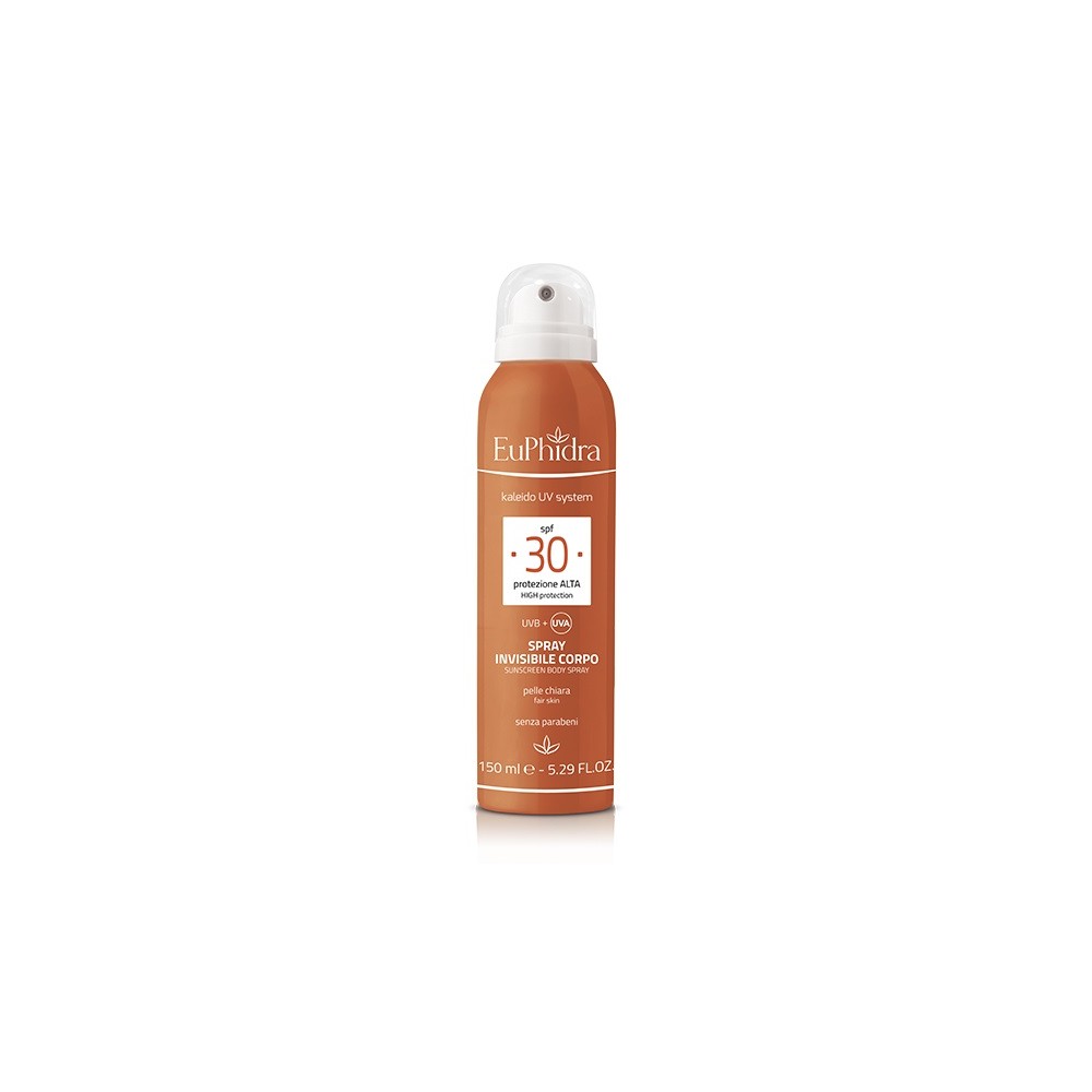 Euphidra Kaleido UV System Spray Invisibile Corpo SPF30 150ML 