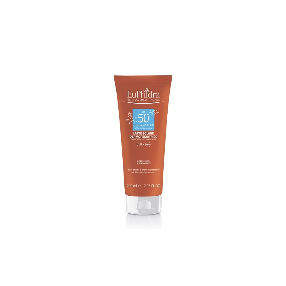 Euphidra Kaleido UV System Latte Solare Dermopediatrico SPF 50+ 200ML 
