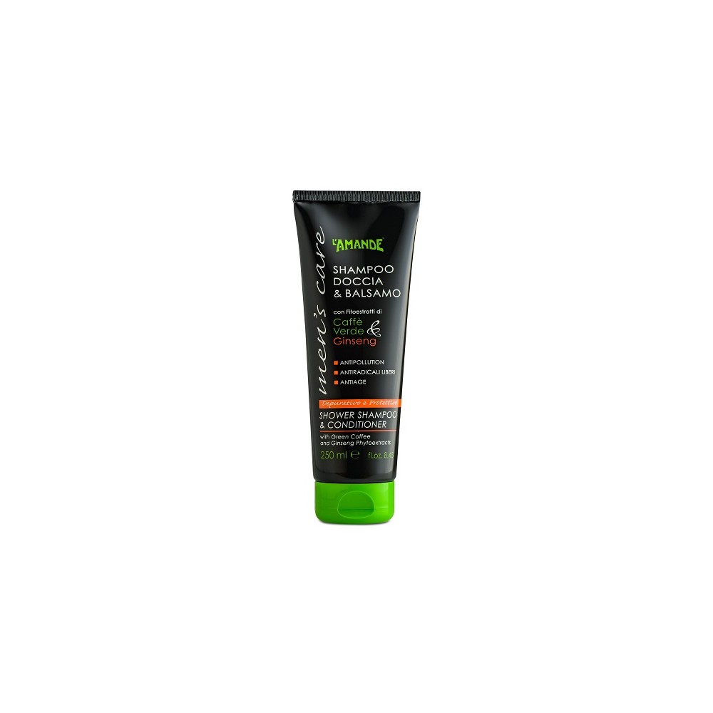 L'Amande Men's Care Shampoo Doccia & Balsamo 250ML 